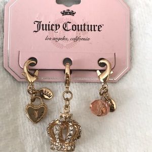 Authentic JUICY COUTURE Keychain Trinkets